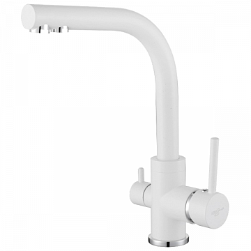 Змішувач для кухні Aquasanita Akvaduo 2663 - 710 Alba - фото