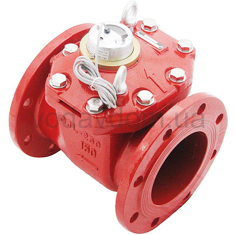 Імпульсний лічильник горячої води Apator MWN130-150-NK ГВ 6'' - фото