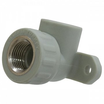 Коліно монтажне 90° з внутрішньою різьбою KAS 1/2''-20мм (9628001) - фото