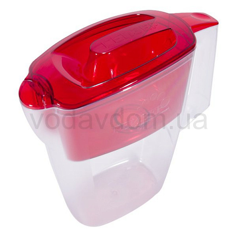 Фільтр глечик Гейзер Альфа червоний - фото