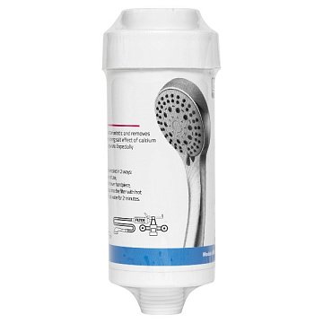 Фильтр для душа FITAqua AWF G1/2'' (очистка воды от хлора) - фото