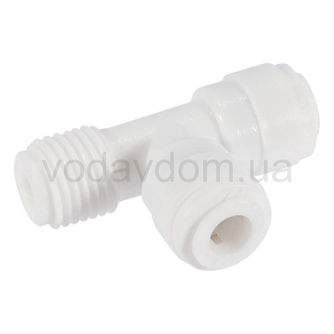 Тройник 4MRT44 (A4MT4) 1/4'' Ø6мм (трубка-трубка-резьба) - фото