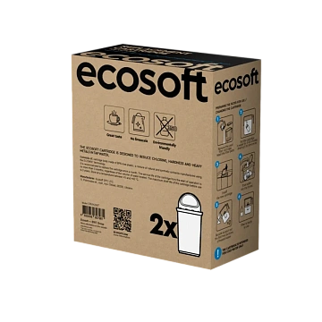 Комплект покращених картриджів ECOSOFT для фільтрів-глечиків 2 шт (CRVK2ECO) - фото