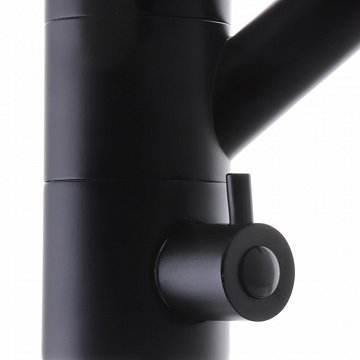 Змішувач для кухні Haiba HANSBERG 021 з виходом для питної води (чорний) (HB3915 - фото