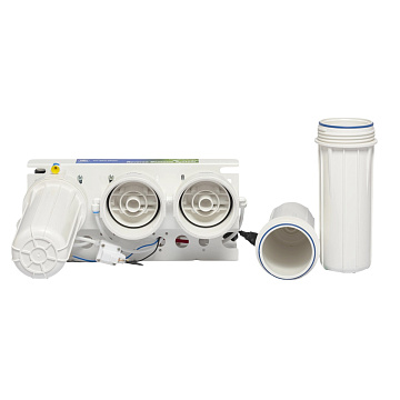 Фильтр обратного осмоса с насосом Aquafilter RO5-75P (FRO5P) RP55139715 с мембраной 75GPD. - фото