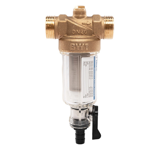 Магистральный фильтр BWT Protector mini 1/2 CR (100 мкм) - фото