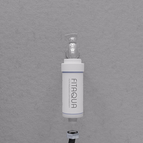 Фильтр от накипи для стиральных машин FitAqua AWF-WSM G3/4'' 35°C 5bar (с кристаллами полифосфата) - фото