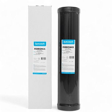 Картридж для видалення заліза Ecosoft Ferromix 20BB (CRVF4520ECO) - фото