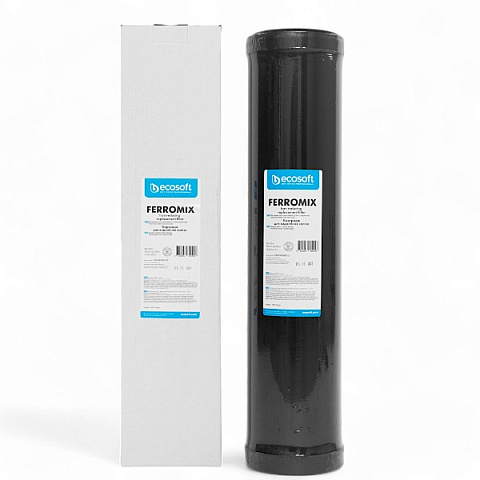 Картридж для видалення заліза Ecosoft Ferromix 20BB (CRVF4520ECO) - фото