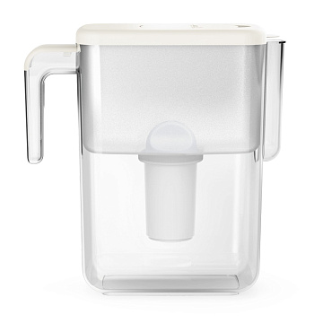 Фильтр-кувшин Ecosoft Slim Ivory 3,5/1,7л FMVSLIMWECO - фото