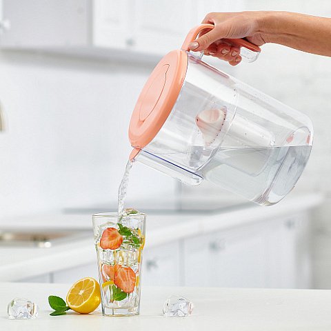 Фильтр кувшин Ecosoft Dewberry Shape оранжевый - фото