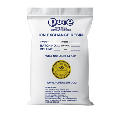 Ионообменная смола Pure Resin PMB 101-2 25л - фото