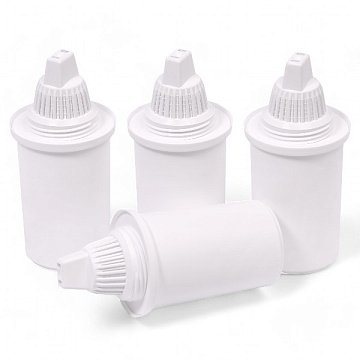 Комплект універсальних картриджів 3+1 ECOSOFT для фільтрів-глечиків CRVKAB4ECO - фото