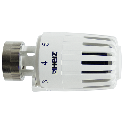 Термостатична головка M23,5Х1,5 мм з рідинним датчиком Herz Project D 7260 (1726019) - фото