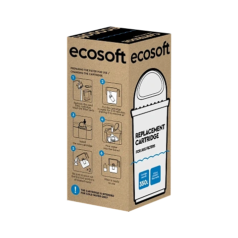 Улучшенный сменный картридж ECOSOFT к фильтрам-кувшинам (CRVKECO) - фото