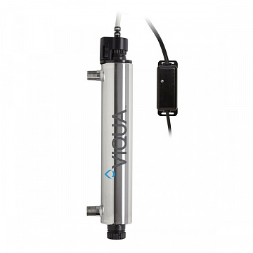 УФ установка для обеззараживания воды VIQUA TAP VT4/2 20Вт G1/2'' 0.6-1.4 м3/час 40°C 8bar (ультрафиолетовая лампа) - фото