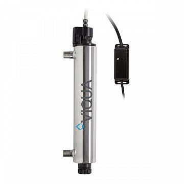 УФ установка для обеззараживания воды VIQUA TAP VT4/2 20Вт G1/2'' 0.6-1.4 м3/час 40°C 8bar (ультрафиолетовая лампа) - фото