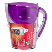 Фильтр кувшинного типа Гейзер Корус фиолетовый - фото