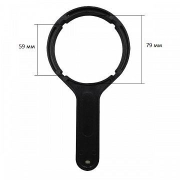 Пластиковый ключ для колбы фильтра Atlas Filtri SPANNER M (MIGNON 2P) RB7403002 - фото
