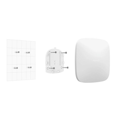 Модуль управління - централь AJAX HUB 2 Plus Ethernet/3G/LTE (чорний/білий)  - фото