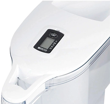 Фільтр-глечик Brita Aluna Memo XL білий 3,5/2,0л (глечик + 3 картриджа Maxtra Plus) - фото
