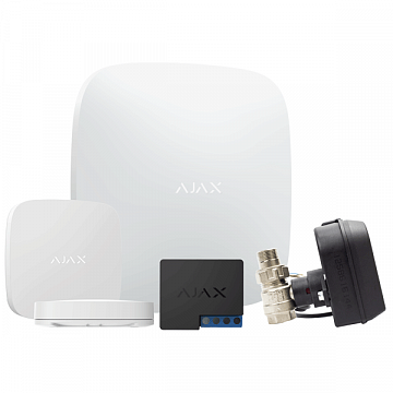 Система захисту від протікання AJAX LeaksProtect (1 кран, 2 датчика, 1 1/4'') - фото