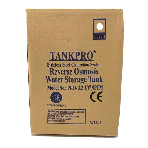Накопичувальний бак TankPro (AquaPro) PRO-3.2 1/4" (18/12л) сталь, білий - фото