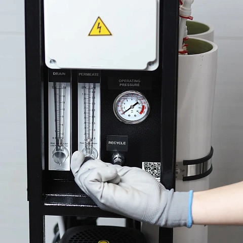 Коммерческая система обратного осмоса 4'' Ecosoft MO10000 (без мембраны) - фото