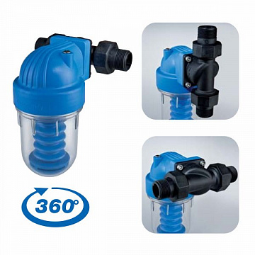 Фільтр дозуючий ATLAS DOSAPLUS 7 Ø3/4÷1'' (пластик) + картридж (пом`якшення) RE4050520 - фото