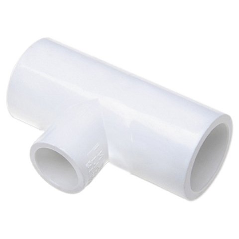 Тройник редукционный ПВХ USTM 1 1/4''x1 1/4''x1'' (31474) - фото