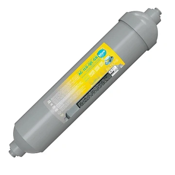 Угольный постфильтр Bluefilters AC-IL-QC-GB (трубка Ø6мм) - фото