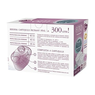 Картридж для фільтра глечика Maxtra FitoFilter К33 Mg+ з магнієм (упаковка 2шт) - фото