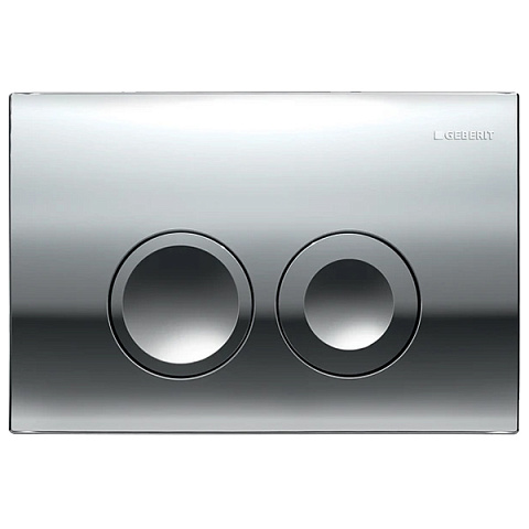Смывная клавиша Geberit Delta 21 глянцевый хром (115.125.21.1) - фото