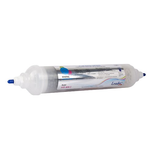 Мінералізатор - біоактиватор Leader IN-LINE МIN-5 QC (трубка Ø6мм) для систем зворотного осмосу - фото