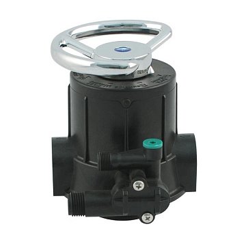 Керуючий клапан Runxin F64A1 для пом'якшення води, ручне керування, підключення 1'' - фото