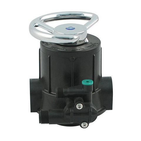 Керуючий клапан Runxin F64A1 для пом'якшення води, ручне керування, підключення 1'' - фото