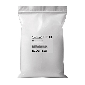 Іонообмінна смола Ecosoft Ecolite CK 25 л - фото