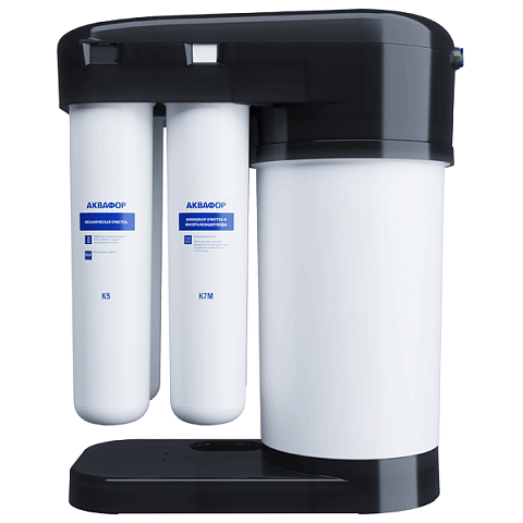 Фільтр зворотного осмосу Аквафор DWM 102S Black Edition - фото
