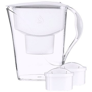 Фильтр-кувшин Dafi Luna Unimax Белый 3,3/1,5л (кувшин + 2 картриджа) - фото