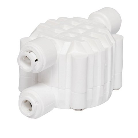 Чотириходовий клапан S-3000 3/8'' (трубка Ø10мм) для систем зворотного осмосу - фото