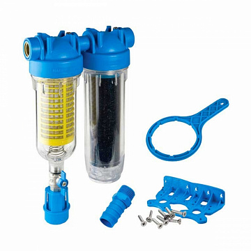 Фильтр Atlas HYDRA RAINMASTER DUO Ø3/4'' + картриджи RAH, LA 45°C 8bar RA6096224 - фото