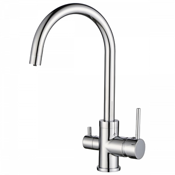 Змішувач Aquasanita Sabiaduo 2963 - 001 Chrome (трьохпозиційний) - фото