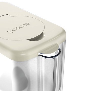 Фільтр-глечик Ecosoft Slim Ivory 3,5/1,7л FMVSLIMWECO - фото