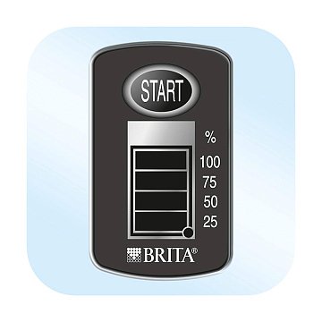 Фильтр-кувшин Brita Marella MXpro Графит 2,4/1,2л с картриджем Maxtra PRO - фото
