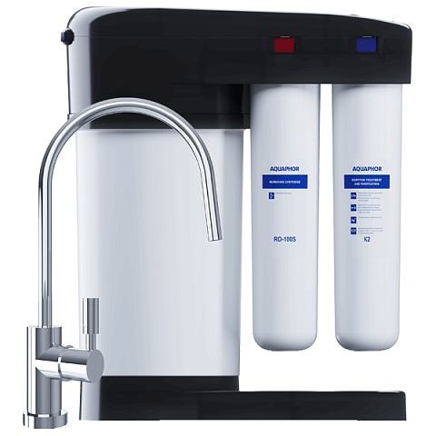 Фильтр обратного осмоса Аквафор DWM 102S Black Edition - фото