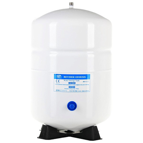 Бак для обратного осмоса RO-122 (12/9л) G1/4'', сталь - фото