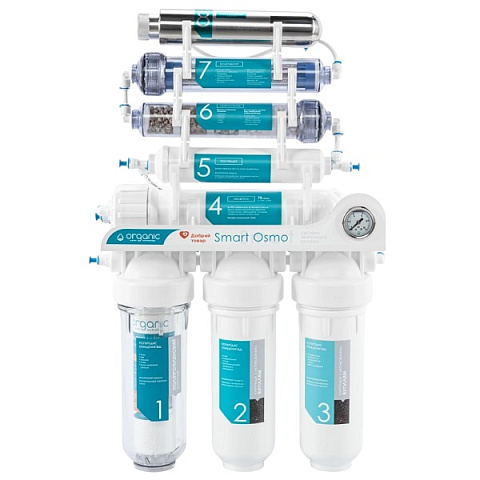 Фільтр зворотного осмосу Organic Smart Osmo 8 - фото