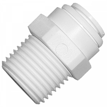 Фитинг прямой 6MC6 (трубка Ø10мм - резьба 3/8'') - фото