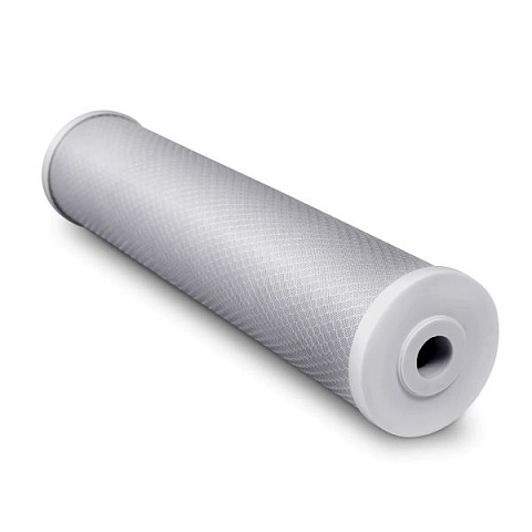 Картридж зі спресованим вугіллям Aqualite CTO20BB Ø107x506мм 45°C (очищення від хлору та органічних забруднень) - фото