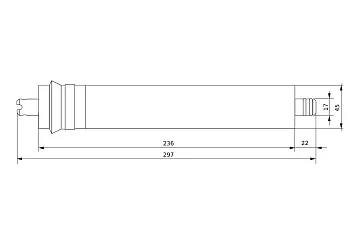 Мембрана зворотного осмосу DuPont FilmTec Aqualast 1812-HR 75GPD (Original) - фото